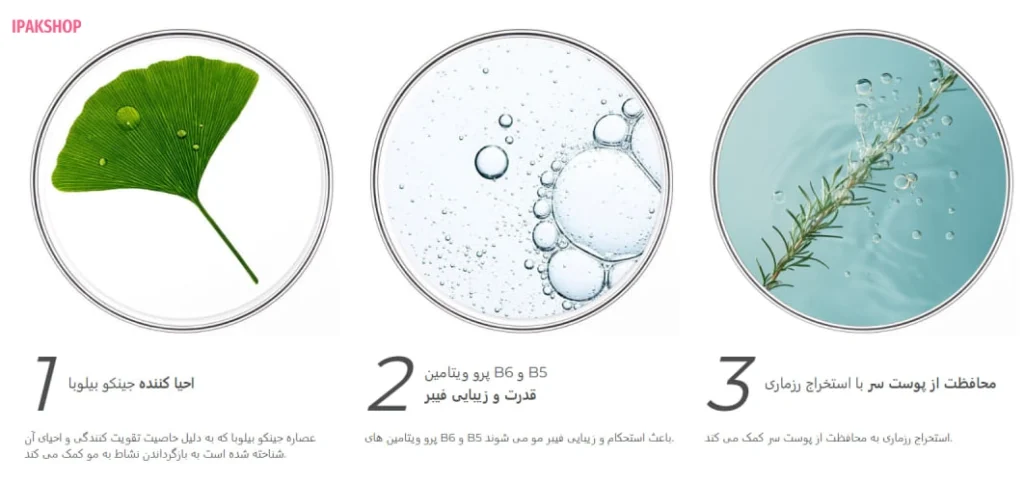 ترکیبات اصلی شامپو فیتوسیان