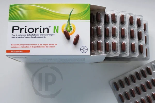 قیمت و خرید قرص پریورین بایر ضد ریزش مو هورمونی و ارثی 120 عددی