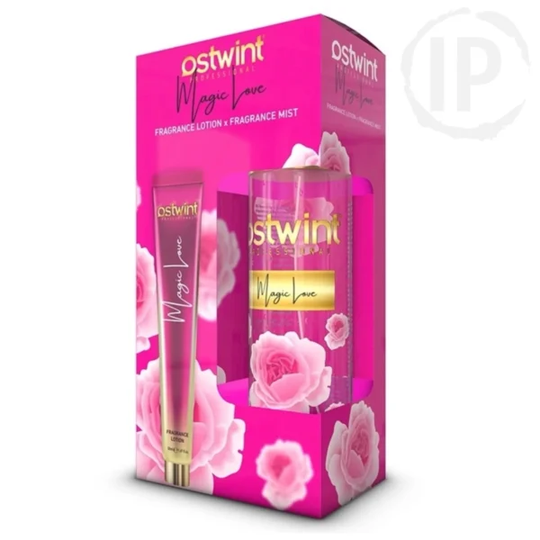 ست بادی اسپلش و لوسیون بدن استوینت Ostwint با رایحه Magic Love